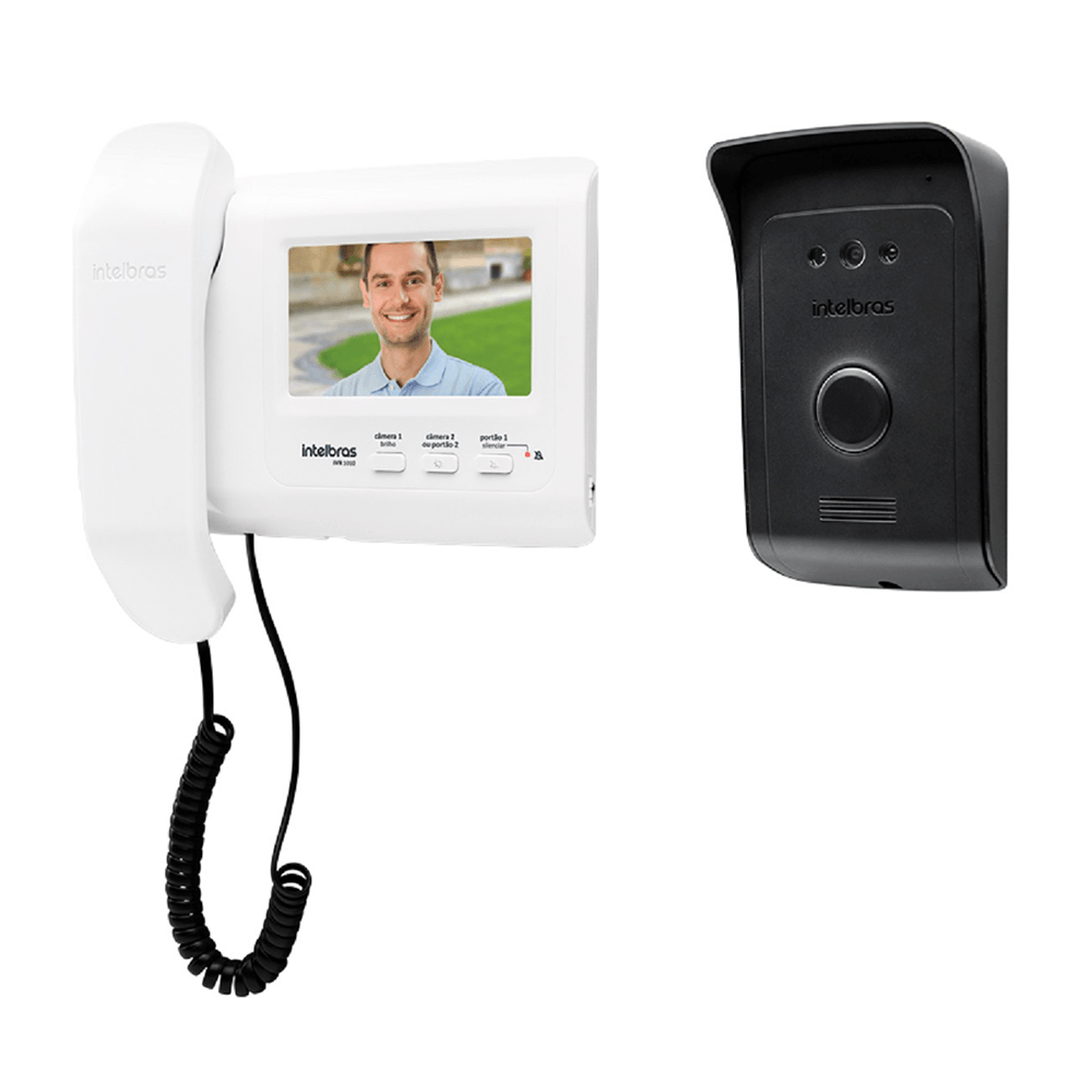 Video Porteiro Intelbras IVR1010 | BRANCO/PRETO