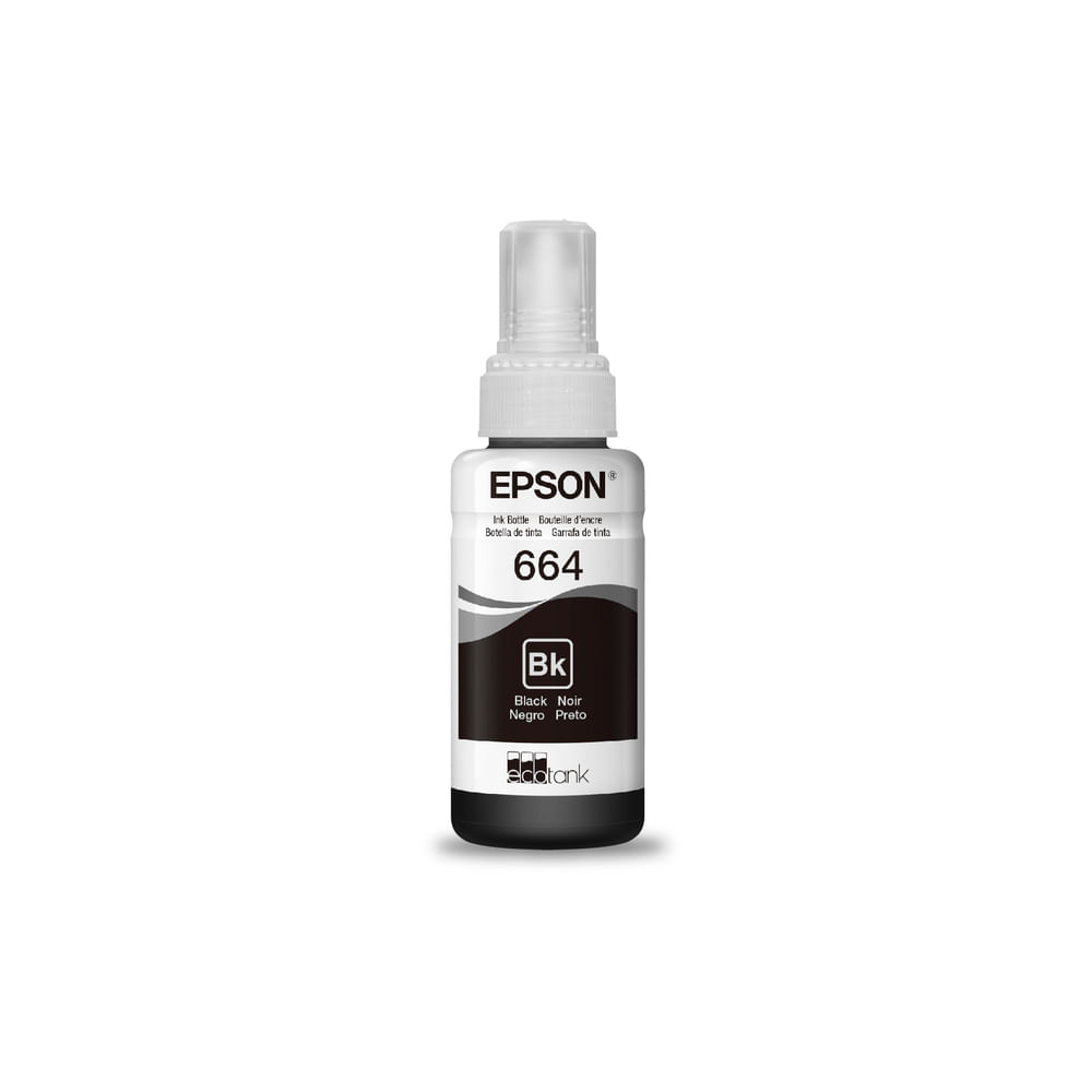Refil Tinta Epson T664120AL | Preto