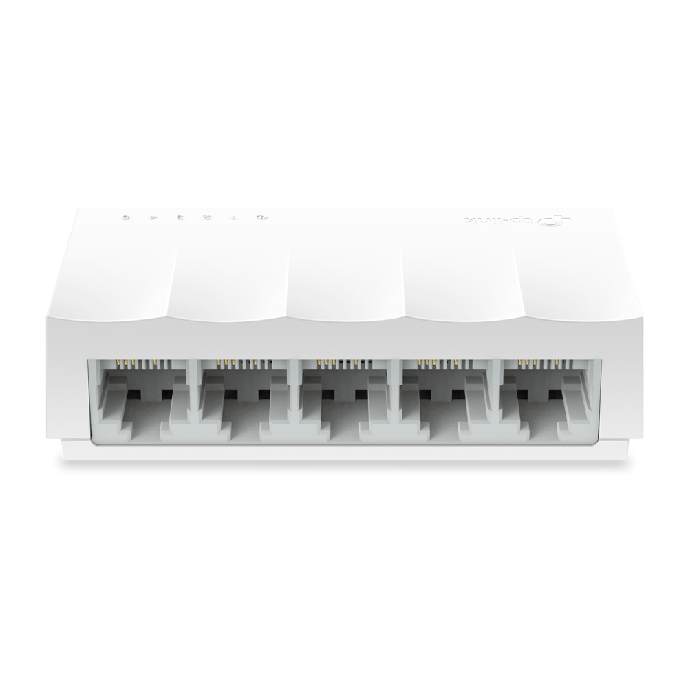 Switch de Mesa TP-Link Fast Lite Wave com 5 Portas Ethernet 10/100 Mbps, LS1005