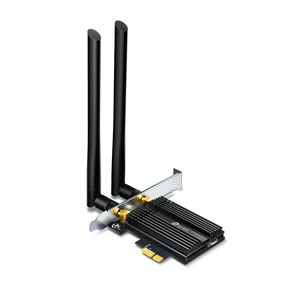 Adaptador TP-Link PCI Express Wi-Fi 6 AX3000 com Bluetooth 5.0 | Preto