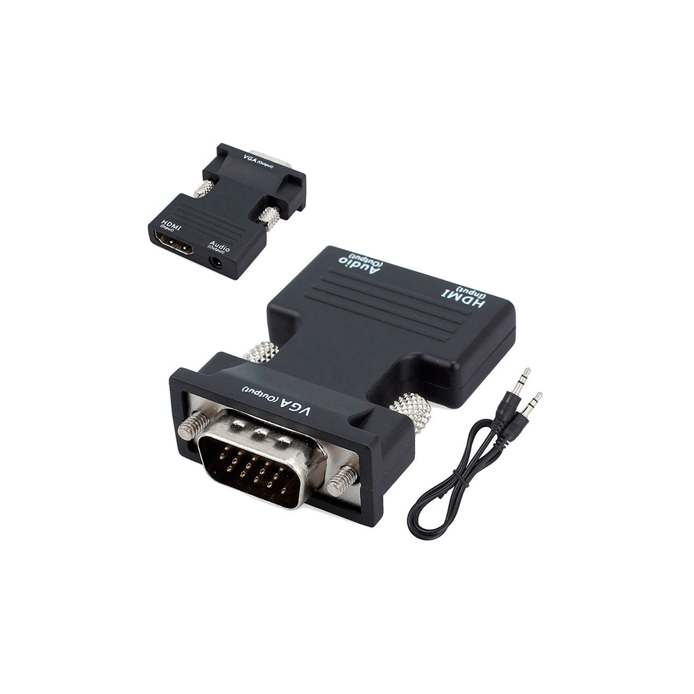 Adaptador MD9 HDMI F x HDB15 M com Audio - 7187