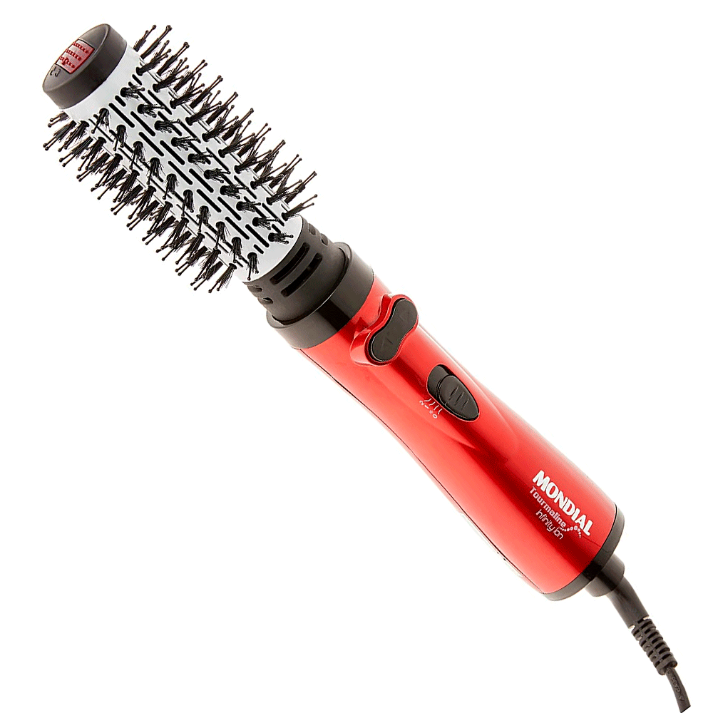 Escova rotativa Tourmaline Infinity Íon - Mondial
