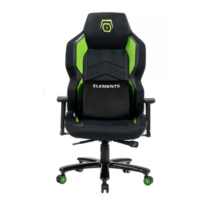 Cadeira Gamer Elements Magna Terra | Preto / Verde - Fujioka