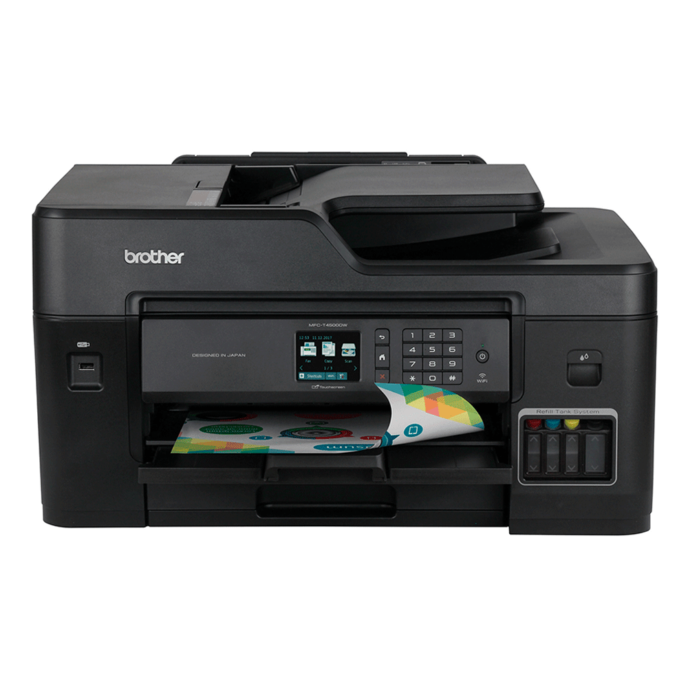 Impressora Brother Multifuncional Tanque A3, MFCT4500DW | 127V