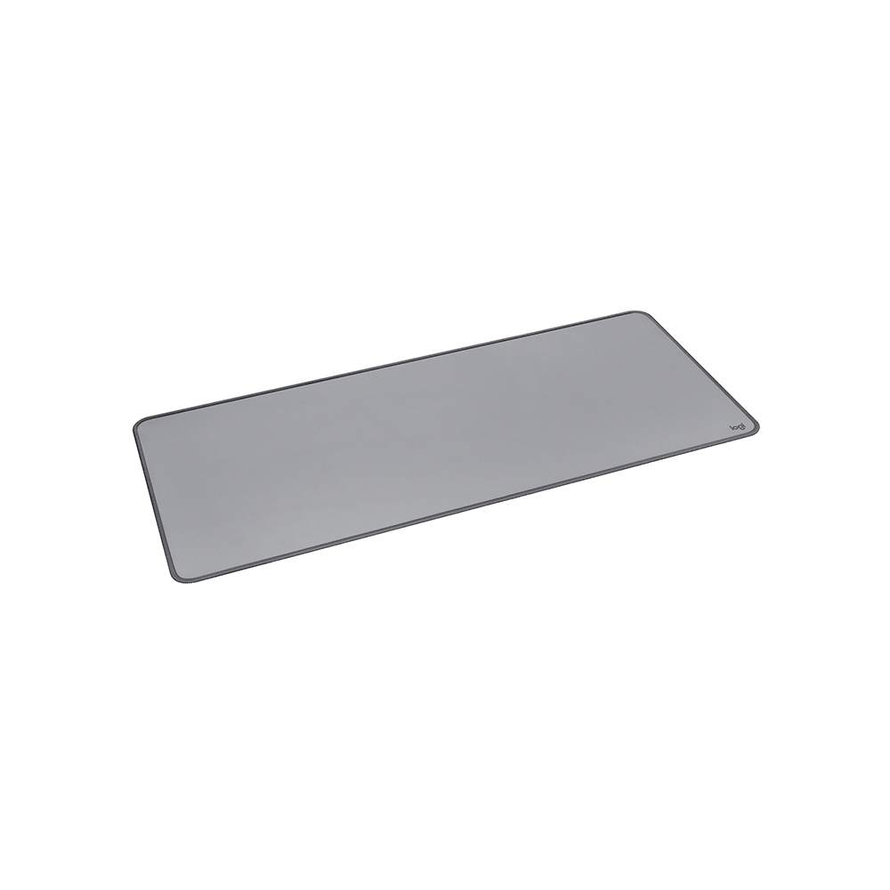 Mouse Pad Desk Mat Studio Series Logitech Antideslizante, Mid Grey | 30x70cm