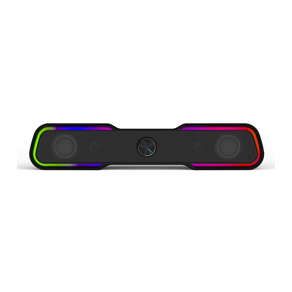 Caixa de Som HP DHE-6002 RGB, Conexão USB, Alto-falante Estéreo | Black