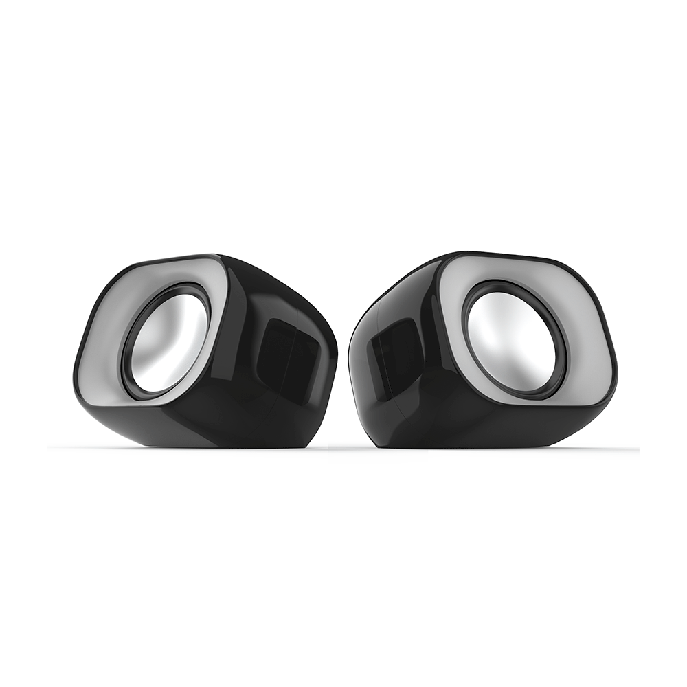 Caixa de Som para PC HP DHS-2111, 6W, Conexão USB, P2 | Preto