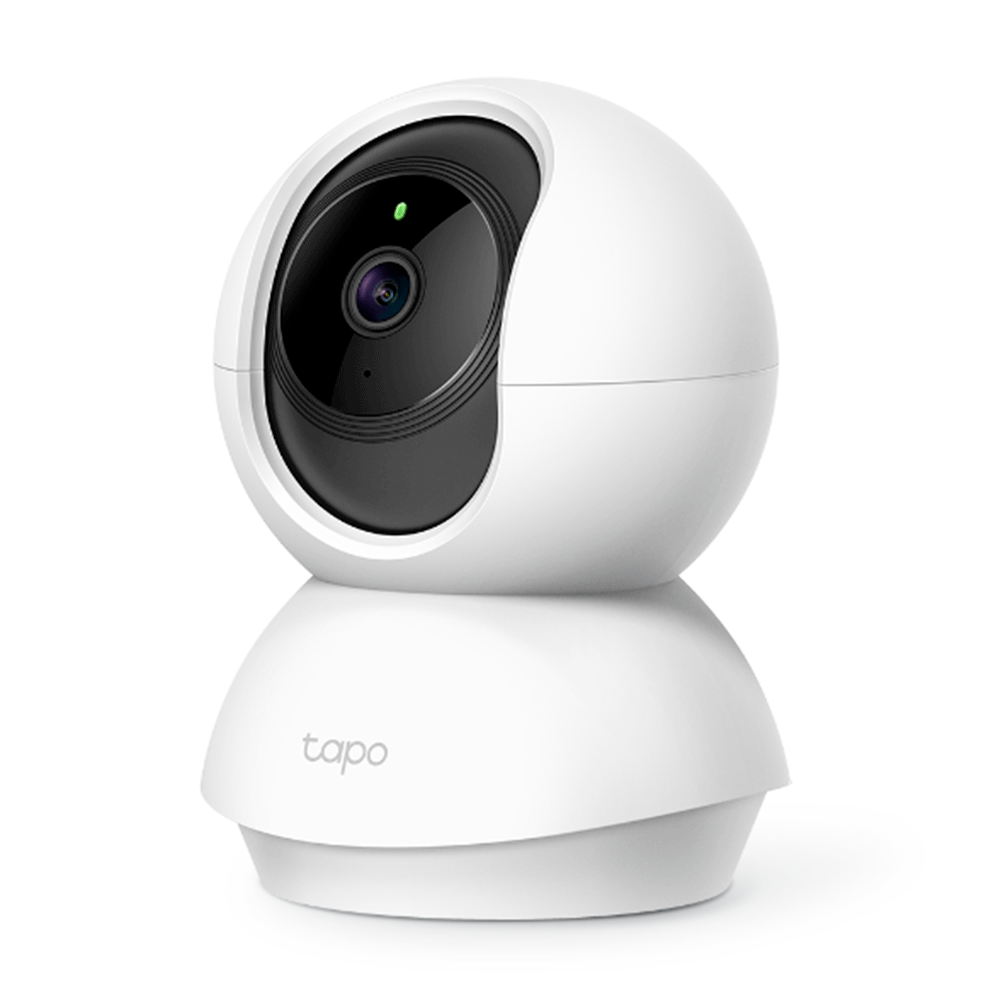 Câmera de Segurança TP-LINK Tapo TC70 360 Residencial Wi-Fi, Pan / Tilt, Full HD 1080p, Visão Noturna | Branco