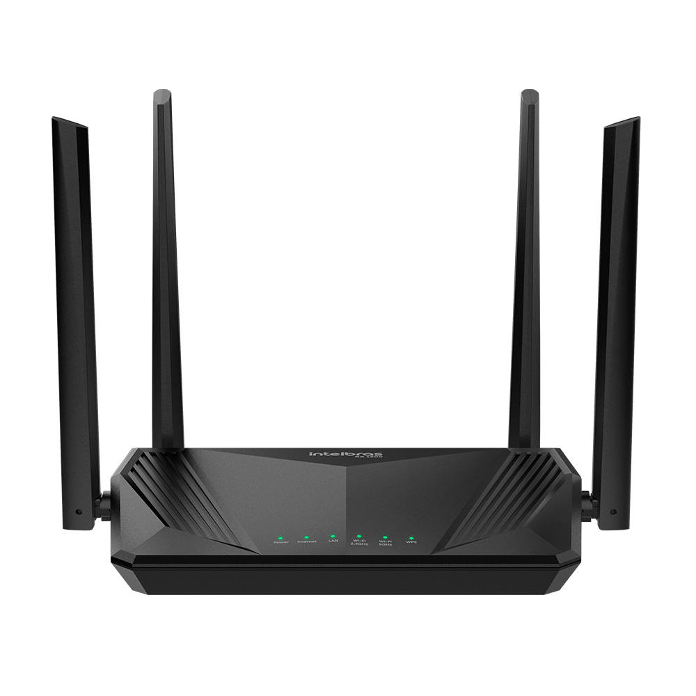 Roteador Intelbras Wireless, Wi-Fi 6, Dual Band - RX 1500 | Preto