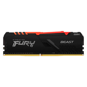 Kingston FURY BEAST DDR4 64GB （32gb×2枚） Memória Kingston Fury Beast RGB, 64GB | KaBuM!