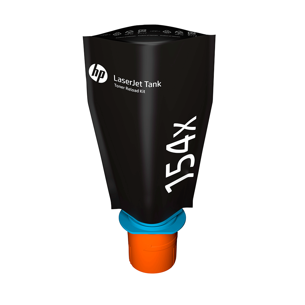 Kit de Recarga de Toner HP 154X LaserJet Tank Preto | Preto