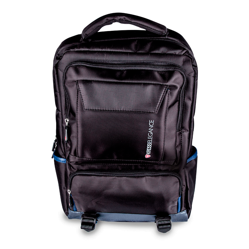 Mochila Kross Elegance Comfort Para Notebook 15.6 KE- KE-BPM25 | Preto / Azul