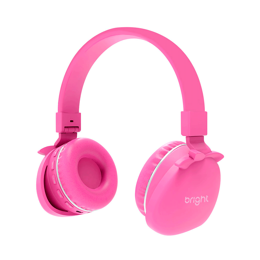 Headphone Bright Bluetooth Kids | Rosa