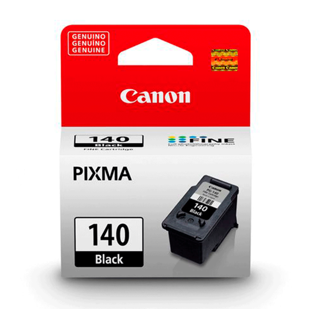 Cartucho de Tinta Canon Preto PG-140XL