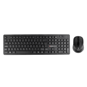 Combo Kross Teclado e Mouse USB, Sem Fio, Elegance - KE-KM558V1 | Preto