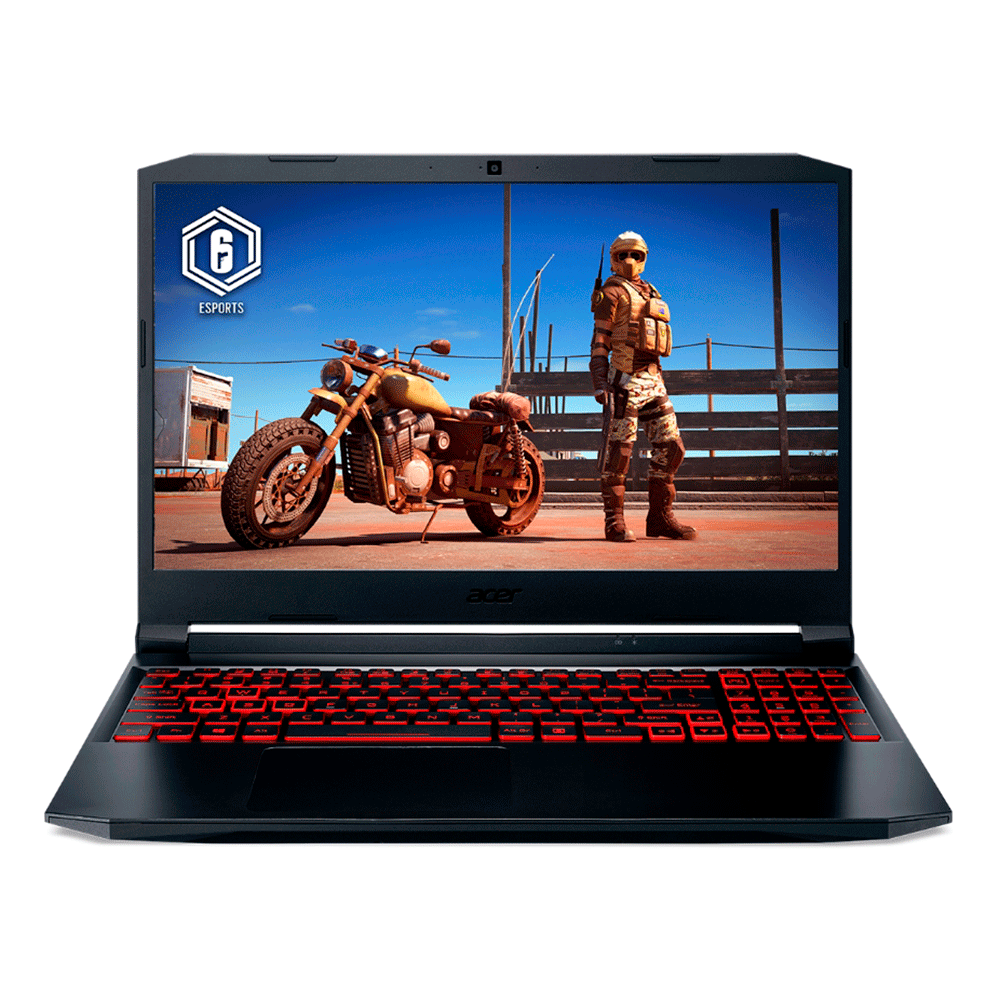 Notebook Gamer Acer Nitro 5 AN515-57-59AT, Intel Core I5, 8GB, 512 GB SSD, Placa de Vídeo NVIDIA GTX 1650 4GB, 15.6", Windows | Preto / Vermelho
