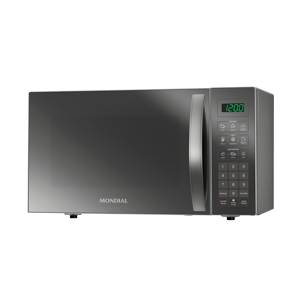 Micro-ondas Mondial 34L, 1.400W - MO-02-34-E | Espelhado