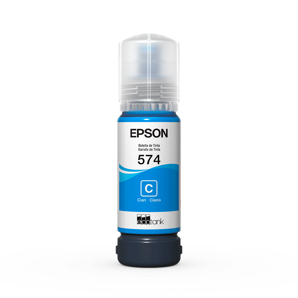 Garrafa de Tinta Epson T574 | Ciano