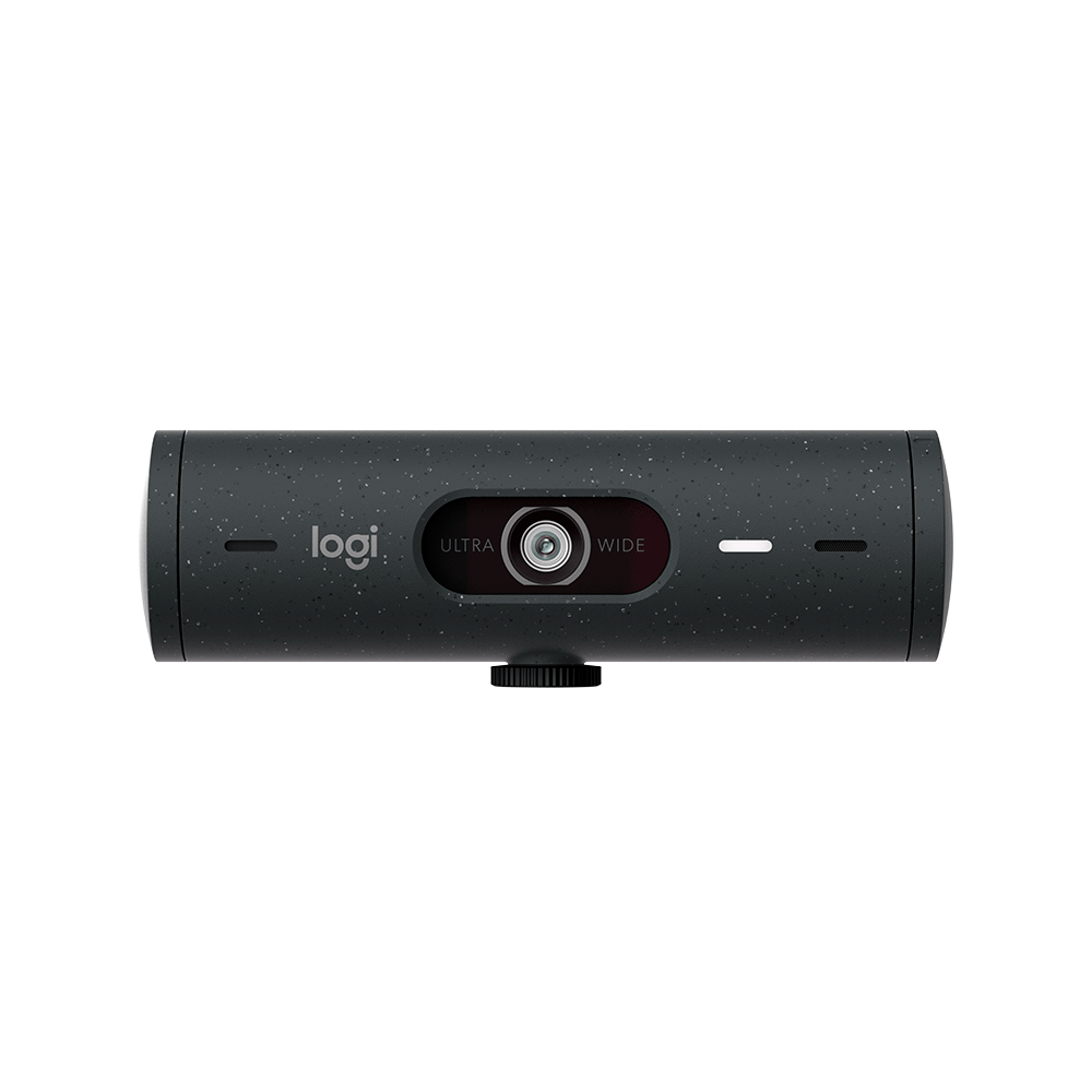 Webcam Logitech Brio 500 Full HD, 1080p, 60 FPS, USB-C, Microfone Integrado | Grafite