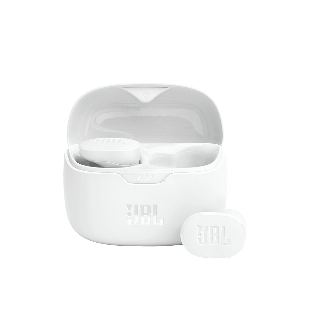 Fone de Ouvido JBL Tune Buds Bluetooth, True Wireless com Cancelamento de Ruído | Branco