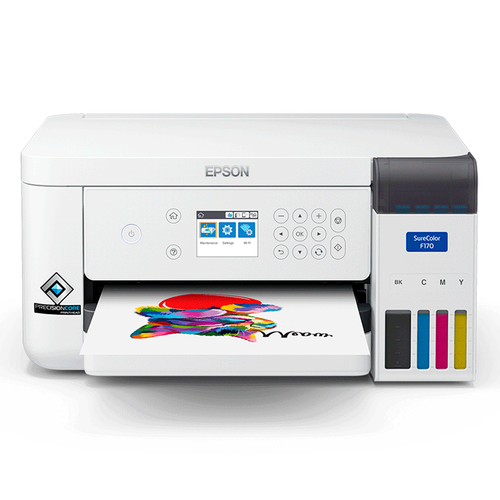 Impressora Epson Sublimatica SureColor F170, Jato de Tinta, Colorida, wireless, USB, Visor LCD 2.4, Bivolt - C11CJ80202