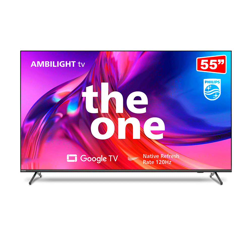 Tv 55" Led Philips 4k - Ultra Hd Smart - 55pug8808/78