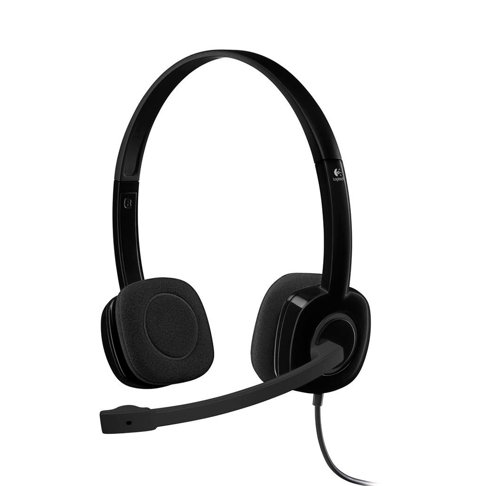 Headset Logitech H151 Stereo | Preto