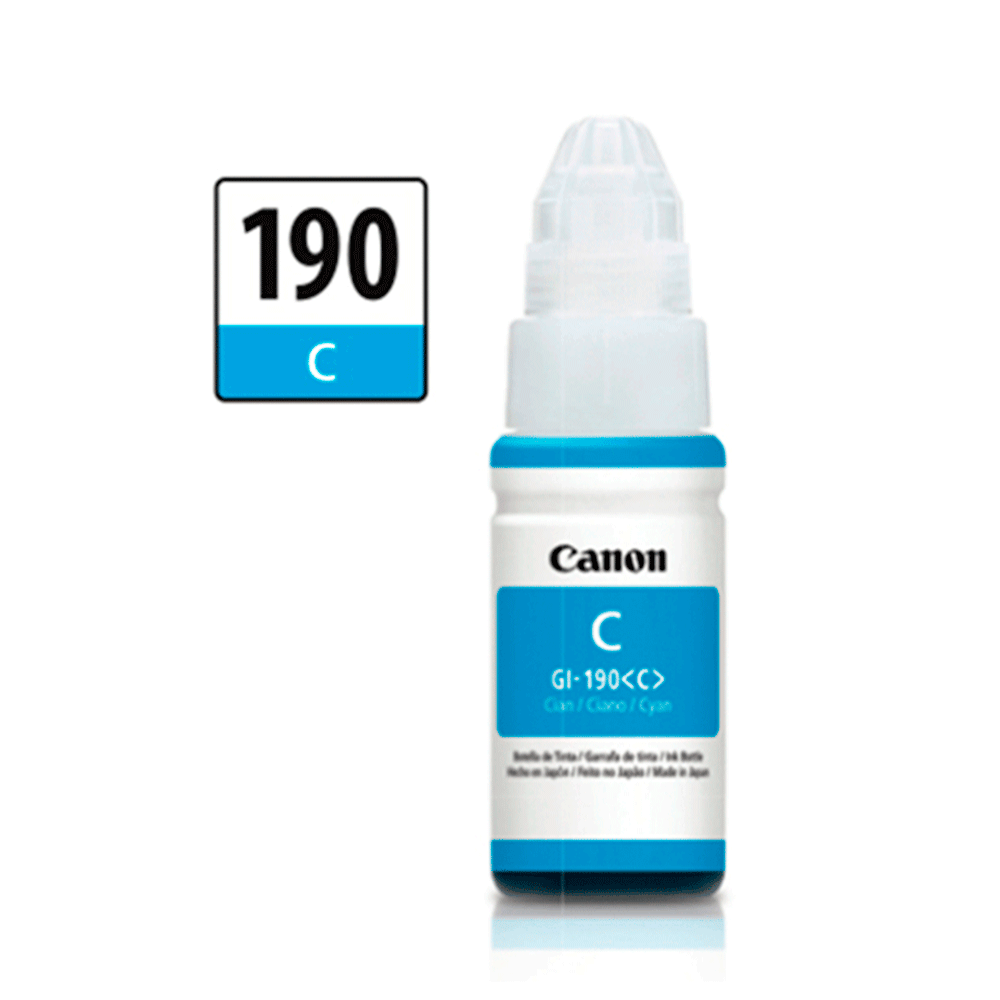 Refil Tinta Canon GI-190 C | CIANO