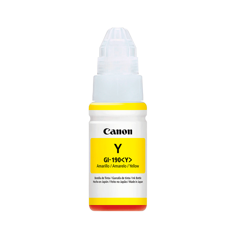 Refil Tinta Canon GI-190 Y | Amarelo