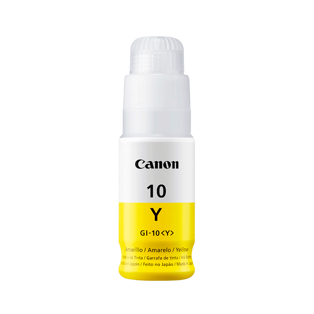 Refil de Tinta Canon GI-10 | Amarelo
