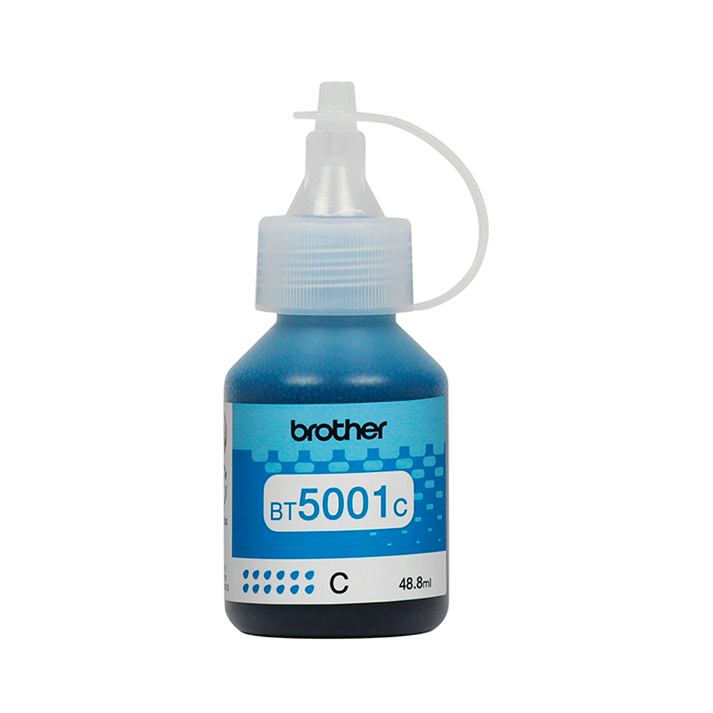 Refil de Tinta Brother BT5001C | Ciano