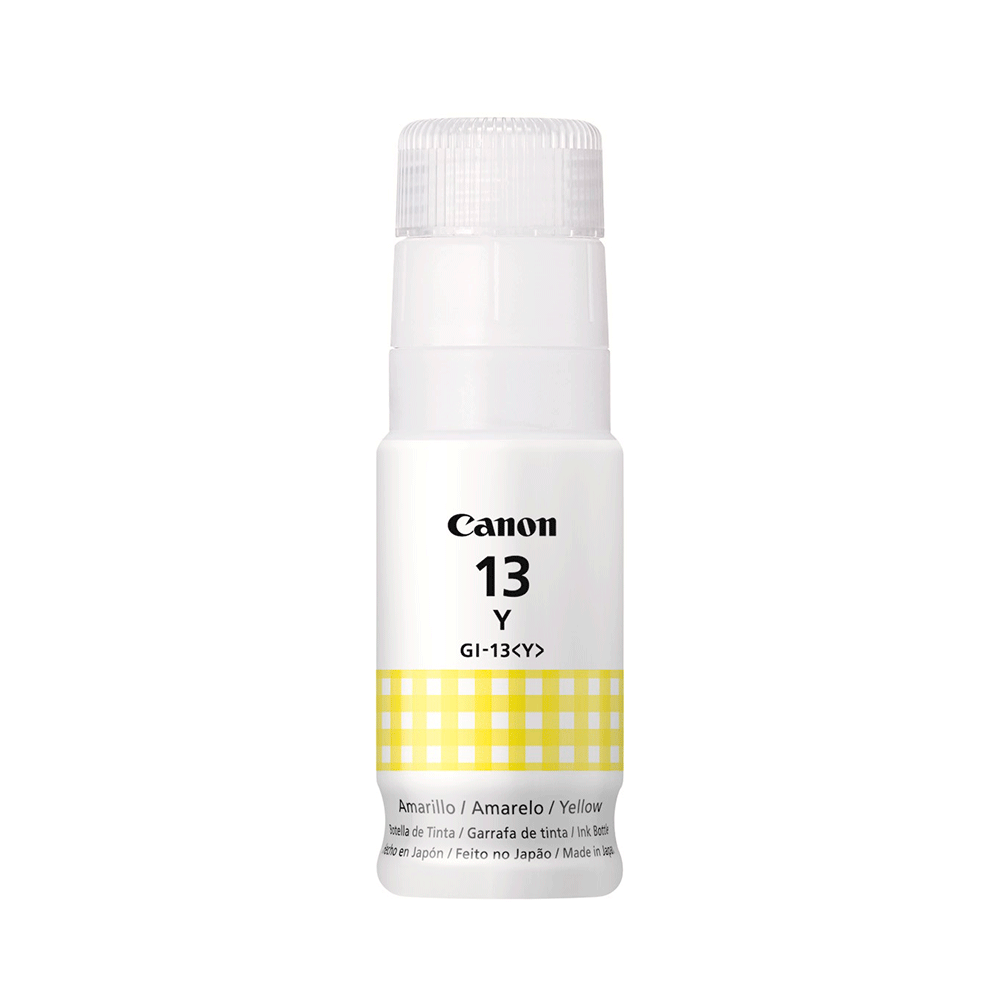 Refil de Tinta ChromaLife 100 Canon GI-13 60 ml | Amarelo