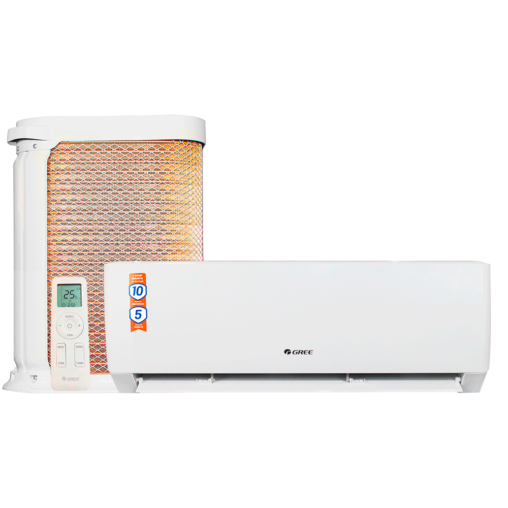 Ar Condicionado Split Hi Wall Inverter LG Dual Compact R-32 9000 BTU/h Frio  S3NQ09AAQAL.EB2GAM1 – 220 Volts