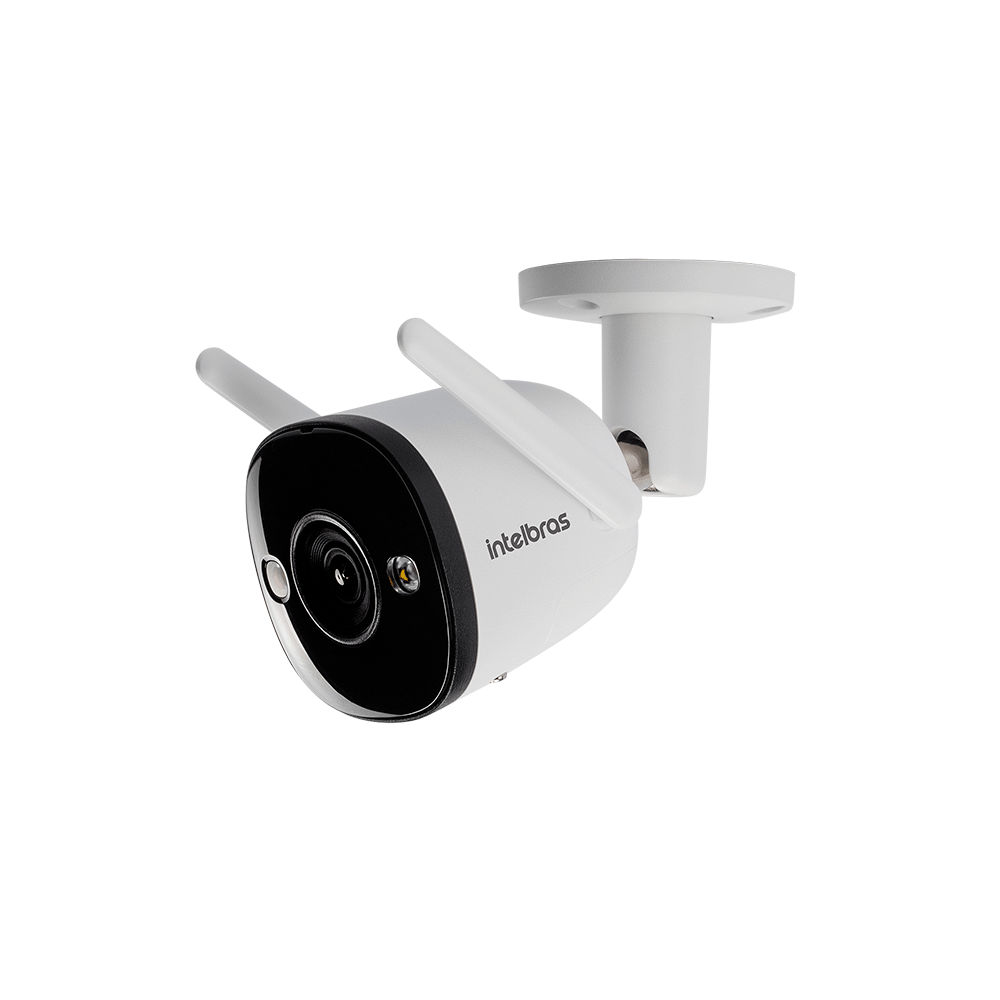 Câmera Inteligente Intelbras iM5+ Full Color Externa Wi-Fi Full HD | Branca