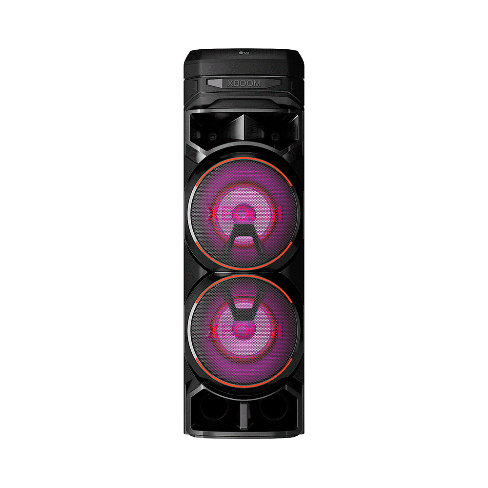 Caixa de Som Acústica LG XBOOM RNC9, Multi Bluetooth, Duplo Woofer | Preta