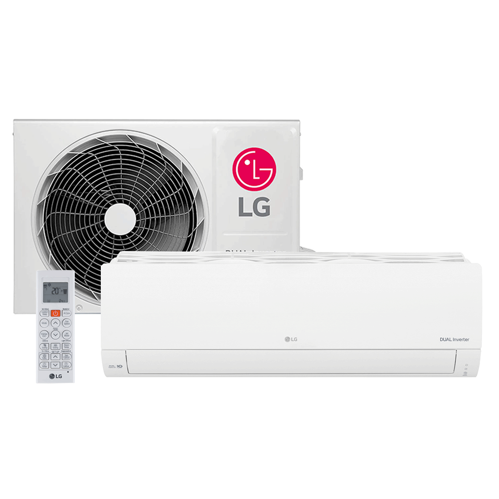 Ar Condicionado LG Split Dual Inverter Compact +AI 12.000 BTU's, Frio | S3-Q12JAQAL