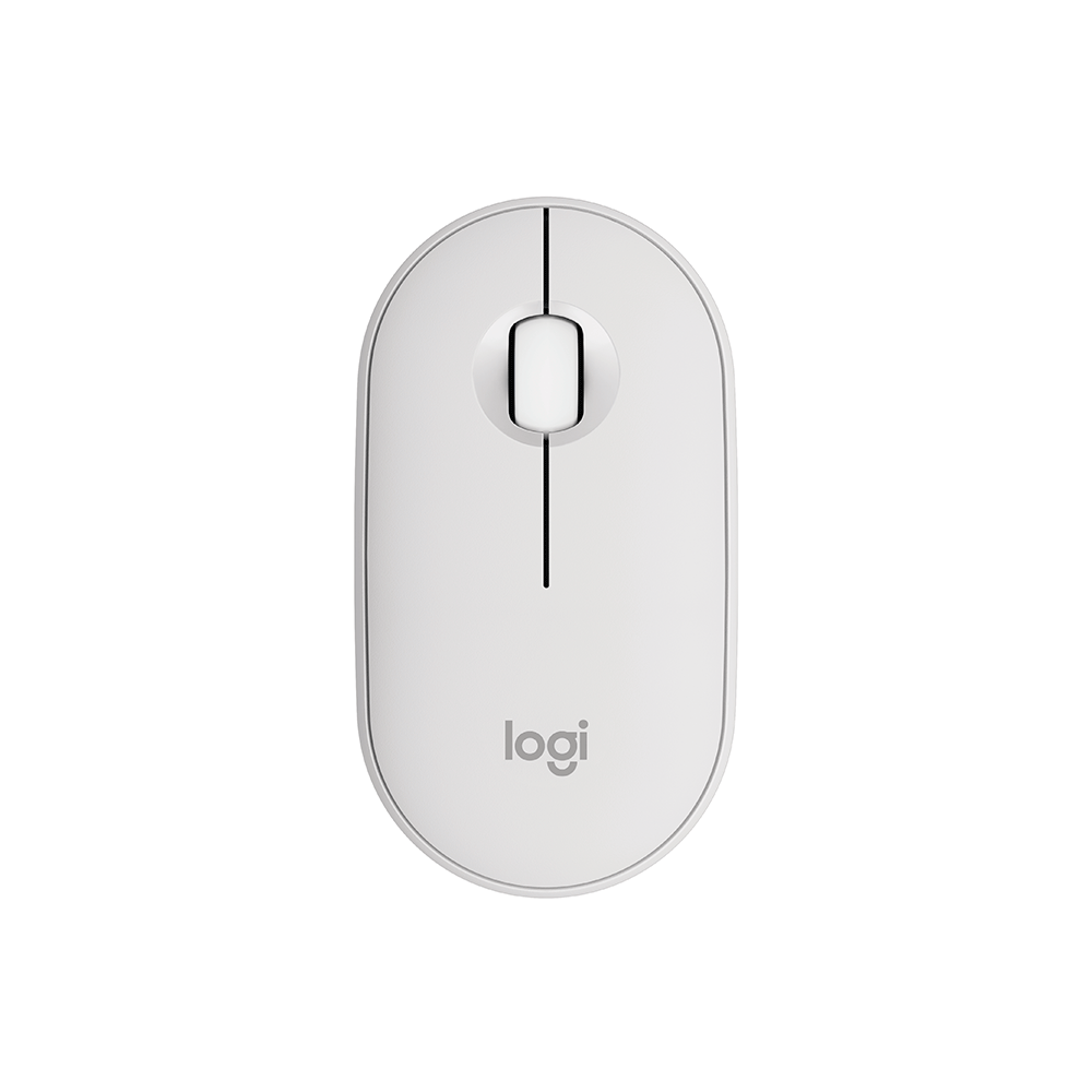 Mouse Sem Fio Logitech Pebble Mouse 2 M350S | Branco