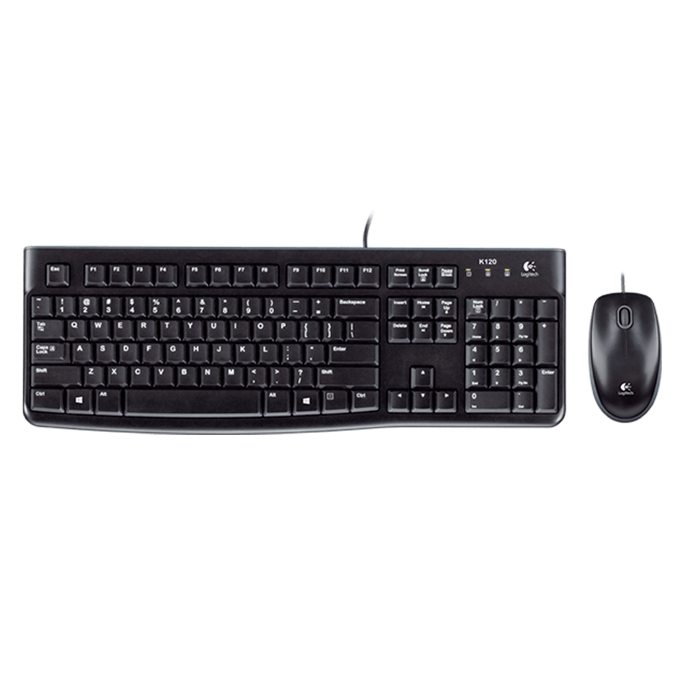Combo Logitech Teclado e Mouse MK120
