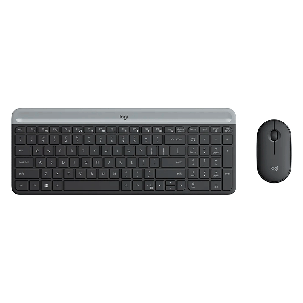 Combo Teclado e Mouse Logitech Slim MK470 | Sem Fio