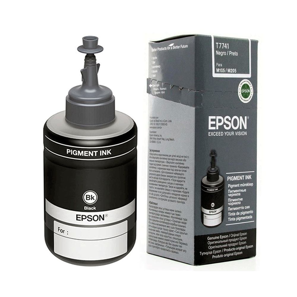REFIL TINTA EPSON T774120-AL | PRETO
