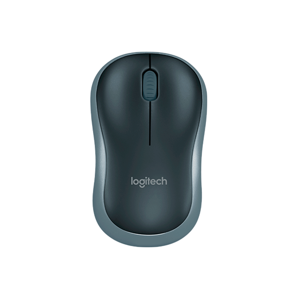 Mouse Sem Fio Logitech M185 | Cinza