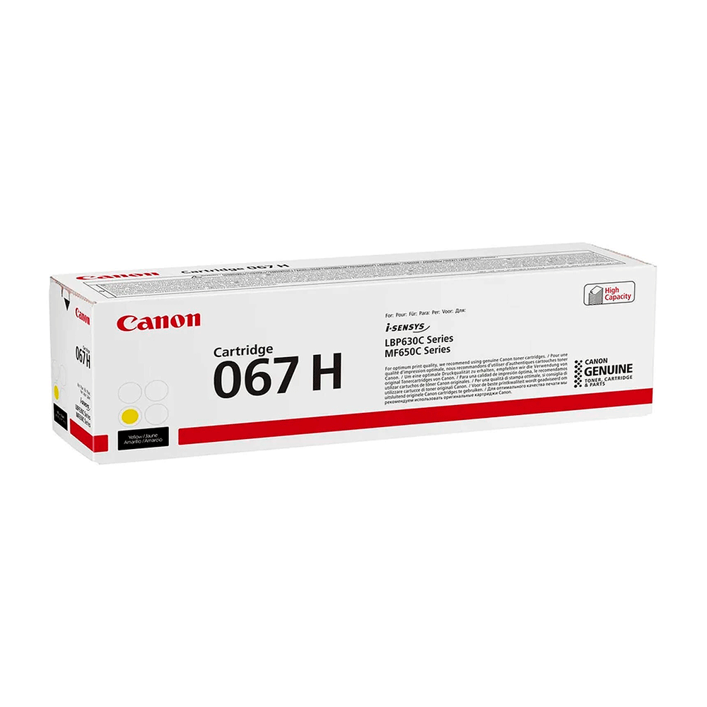 Cartucho Toner Canon 067 - | Amarelo