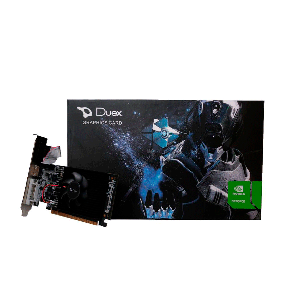 Placa de Vídeo Duex Nvidia GeForce G210LP, 1GB, DDR3, 64Bits, Low Profile - G210LP-1GD3