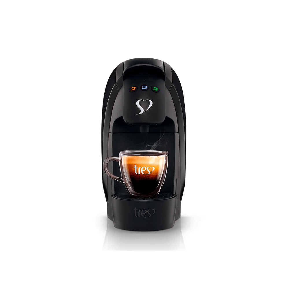 Cafeteira Espresso Três Corações Luna, Multibebidas, Automática | Preta