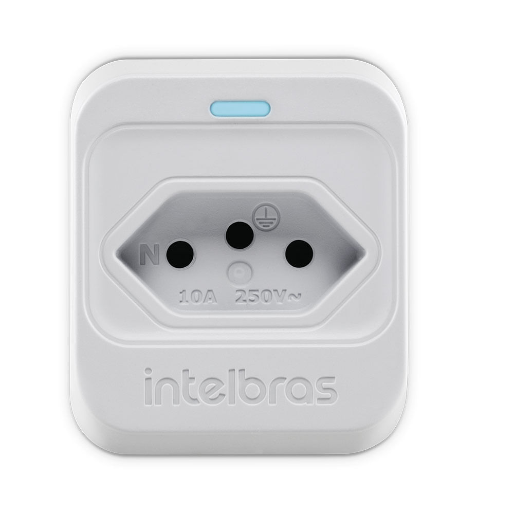 Protetor Eletrônico Intelbras 1 Tomada - EPS 301 | Branco