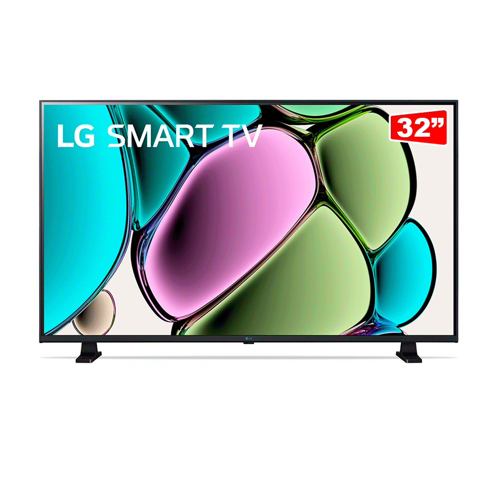 Smart TV LG LED 32" HD 32LR650B Wi-Fi, Bluetooth, HDR, Alexa, webOS, LG Channels compatível com Smart Magic | Preto