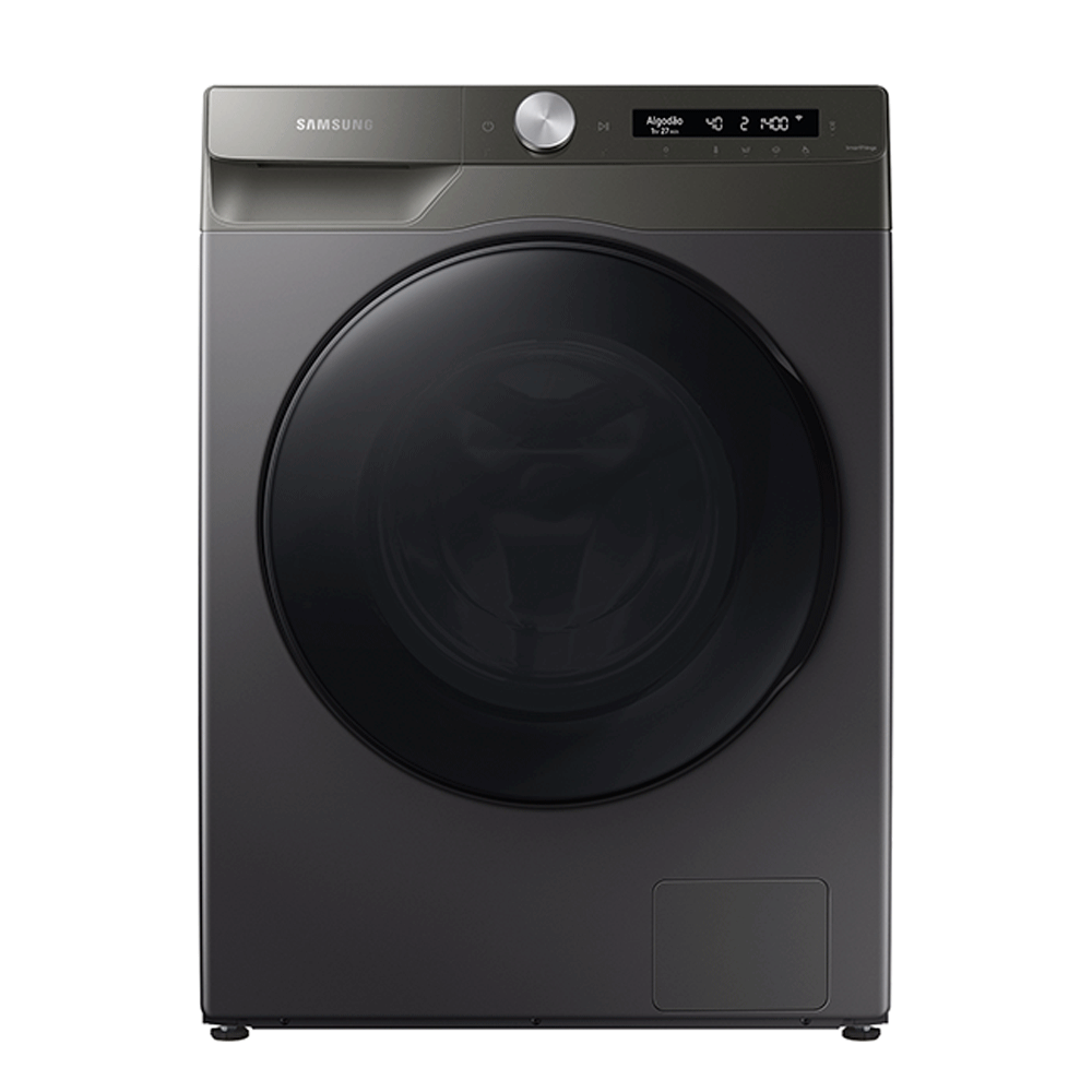 Lava e Seca Samsung 13kg Ecobubble Smart WD13T504DB | Inox Look