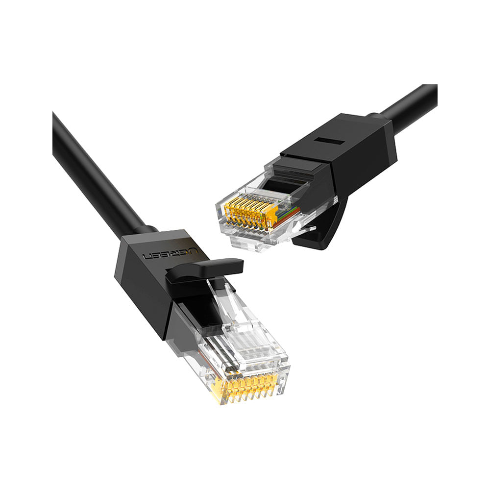 Cabo de Rede Ugreen NW102, 2 Metros, CAT6 U/UTP | Preto