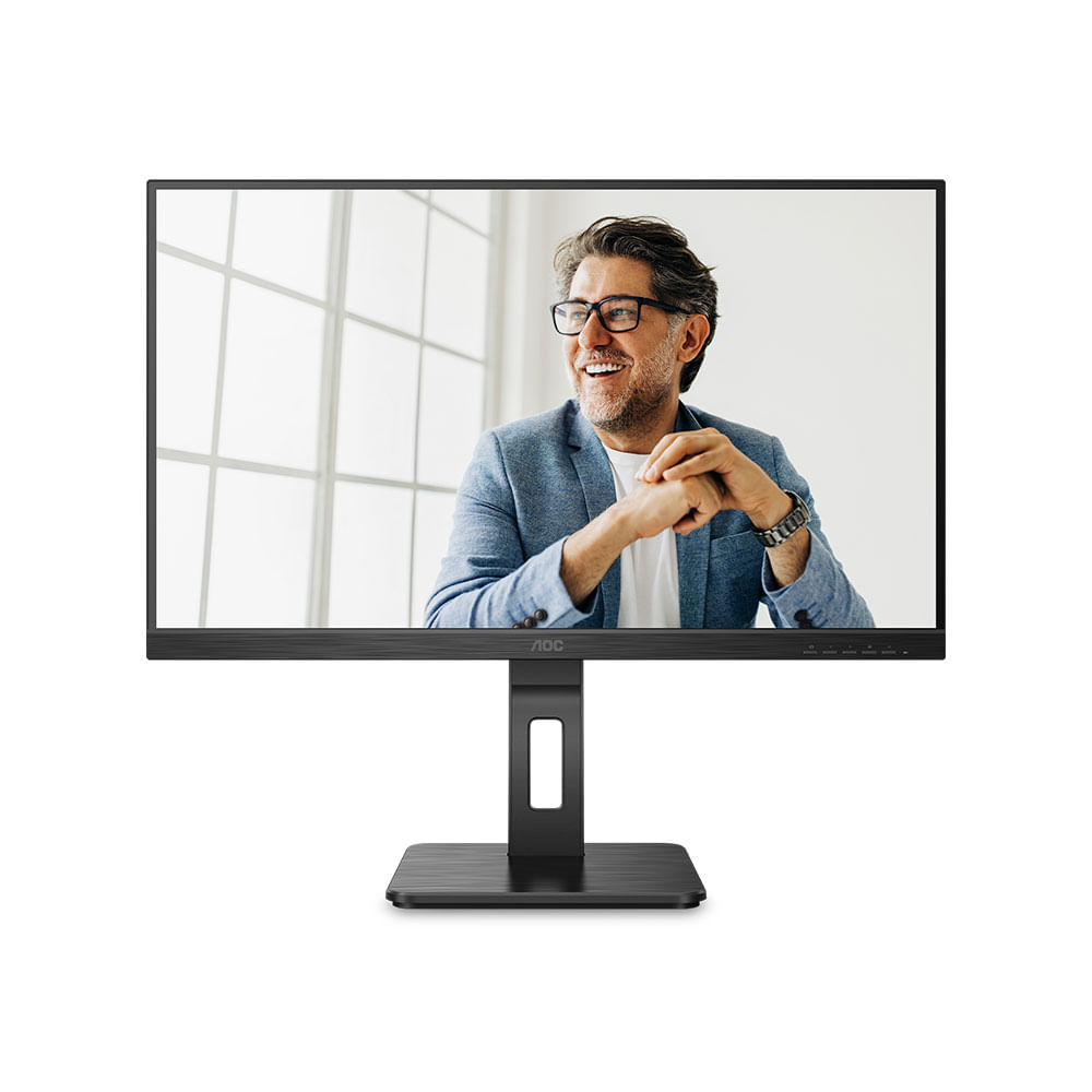 Monitor AOC 21.5", LED Full HD, 75Hz, Antirreflexo, Com Base Ajustável - 22P2UM | Preta