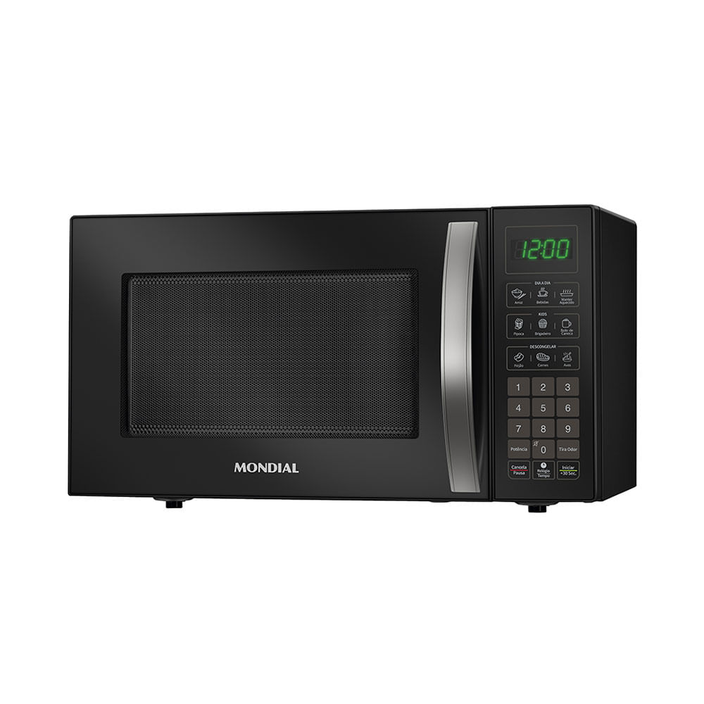 Micro-ondas Mondial 34L, 1.400W - MO-02-34-B | Preto